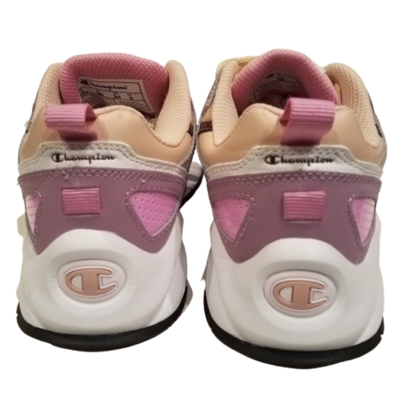 Champion NXT Low Top Shoes Tan White Purple 7.5 - Picture 5 of 8